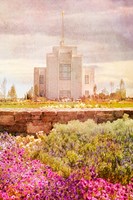 Twin Falls Temple II Fine Art Print