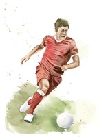 Soccer Player Fine Art Print