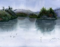 Lake Scape Fine Art Print