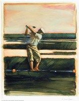 Golfer Fine Art Print