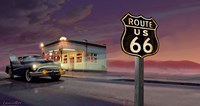 Route 66 Framed Print
