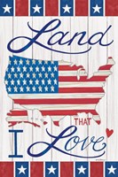 Land That I Love Fine Art Print