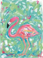 Summer Flamingo Fine Art Print