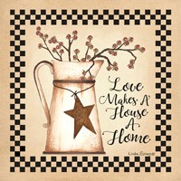 Love Makes a House a Home Fine Art Print