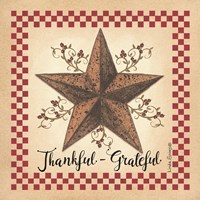Thankful Grateful Barnstar Fine Art Print