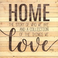 Home Story Fine Art Print
