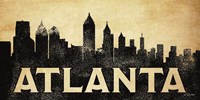 Atlanta Skyline Fine Art Print
