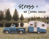 Camping Stress I Fine Art Print