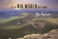 It's a Big World Out There Fine Art Print