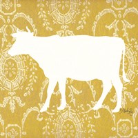 Cow Silhouette Fine Art Print