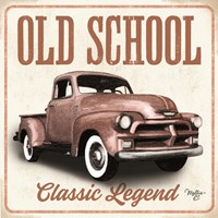 Old School Vintage Trucks I Fine Art Print