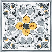 Morning Bloom VIII Gray Fine Art Print