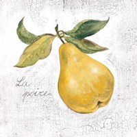 La Poire on White Fine Art Print