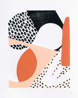 Luminous Tumble I Framed Print