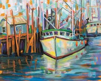 At the Dock Fine Art Print