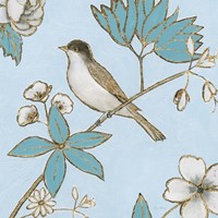Toile Birds IV Fine Art Print