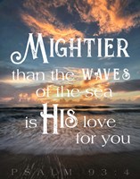 Mightier than the Waves Fine Art Print