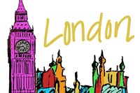 Vibrant London Fine Art Print