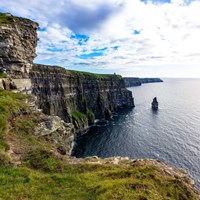 Cliffs of Moher Square Fine Art Print