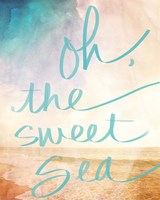 Oh the Sweet Sea Fine Art Print