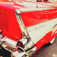 Vintage Red Fine Art Print