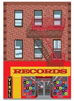 Vinyl Records Fine Art Print