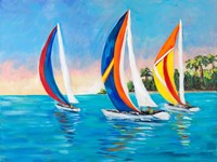 Morning Sails I Fine Art Print