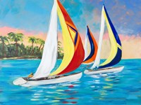 Morning Sails II Fine Art Print