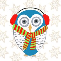 Christmas Owl II Framed Print
