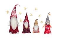 Gnome Family Fine Art Print