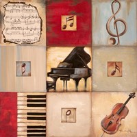 Feel the Music II Fine Art Print