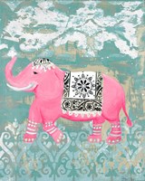 Pink Bazaar I Fine Art Print