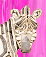 Bright Origami III Fine Art Print