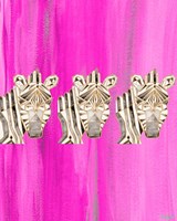 Bright Tri Origami III Fine Art Print