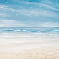 Misty Coastal Days I Fine Art Print