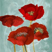 Rouge Pavots I Fine Art Print