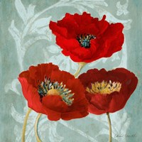 Rouge Pavots II Fine Art Print