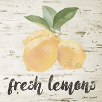 Fresh Lemons Fine Art Print