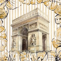 Golden Paris II Fine Art Print