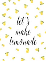Let's Make Lemonade Fine Art Print
