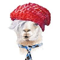 Fashion Llama Fine Art Print