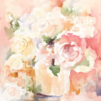 Cascading Blooms I Framed Print