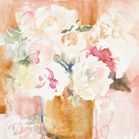 Cascading Blooms II Framed Print