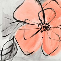 Cafe Rose I Fine Art Print