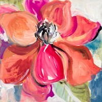 Living Coral Magnolia Fine Art Print