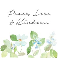 Peace Love & Kindness Fine Art Print