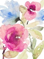 Peaceful Florals I Fine Art Print