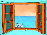 Through the Window Fine Art Print