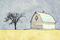 Daytime Farm Scene Fine Art Print