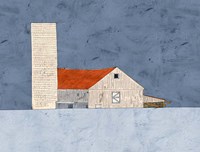 Barn and Silo Fine Art Print